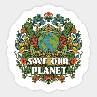 SAVE OUR PLANET Sticker